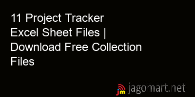 picture 11 Project Tracker Excel Sheet Files | Download Free Collection Files