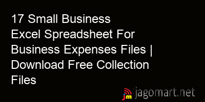 picture 17 Small Business Excel Spreadsheet For Business Expenses Files | Download Free Collection Files