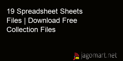 picture 19 Spreadsheet Sheets Files | Download Free Collection Files
