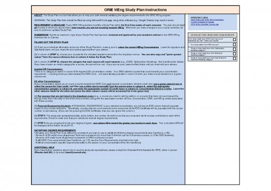 picture Google Sheets Spreadsheet 43321 | 2021 2022 Orie Study Plan Template Blank Updated For Sp22