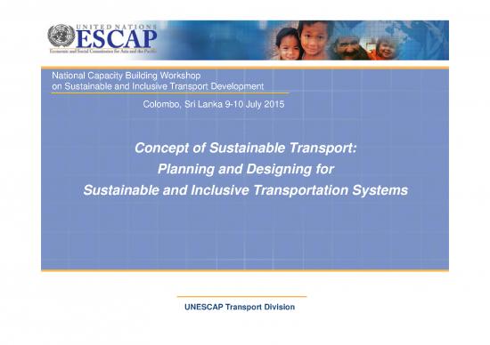 picture1_Transportation Planning Pdf 43712 | 2 Concept Of Sustainable Transport Escap