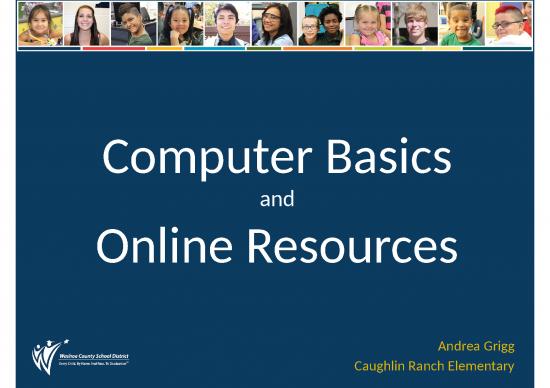 picture Making Powerpoint Templates 43031 | 42719 Saturday Cafe Computer Basics Online Resources