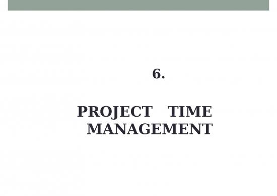 picture Project Management Spread Sheet 42597 | 6 Time Management