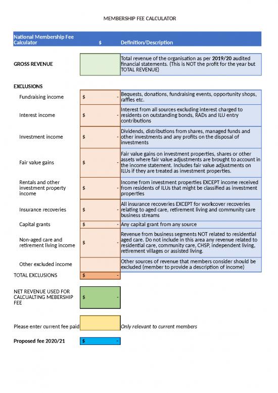 picture Investment Property Calculator Spreadsheet 43178 | Acsa National Fee Calculator 2020 21