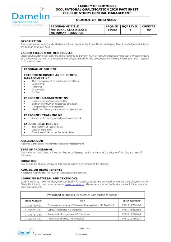 picture Human Resource Management Pdf 43901 | B20 096 Nc N5 Hrm