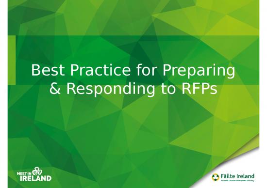 picture Business Spread Sheet 42510 | Best Practice For Preparing Responding To Rfps