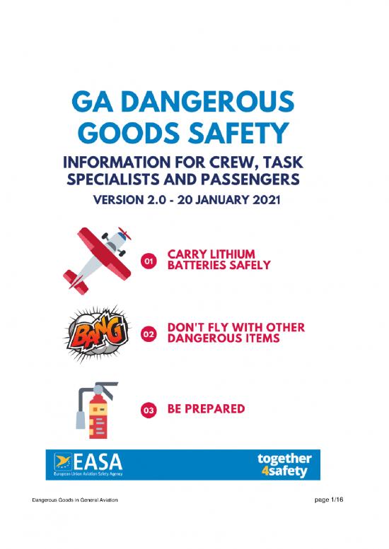 picture1_Dangerous Goods Training Pdf 43587 | Booklet   Dangerous Goods In Ga V2