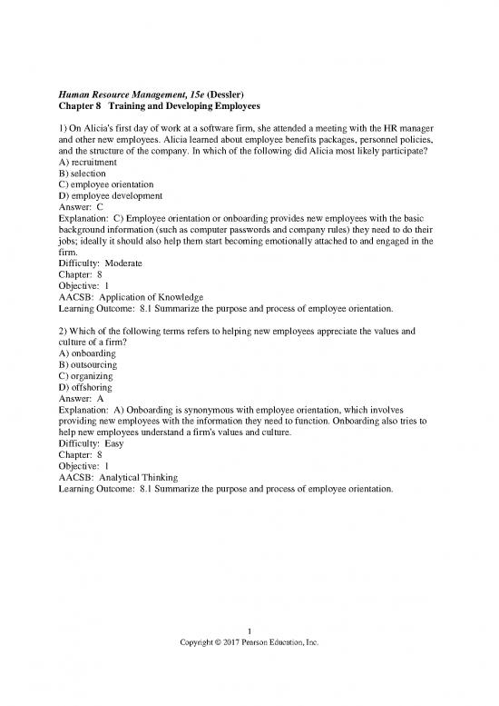 picture Human Resource Management Pdf 43764 | Chapter 08