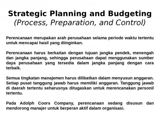picture_Kebijakan Ppt 42587 | Chapter 3 Strategic Planning & Budgeting
