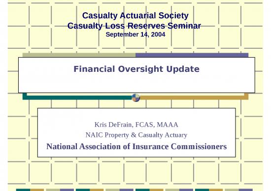 picture Company Presentation Template 42822 | Clrs 2004 Handouts Defrain