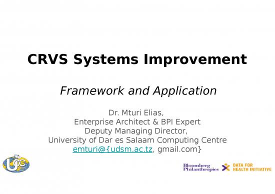 picture1_Technical Seminar Ppt 42891 | D Mturi Crvs Systems Improvement 0