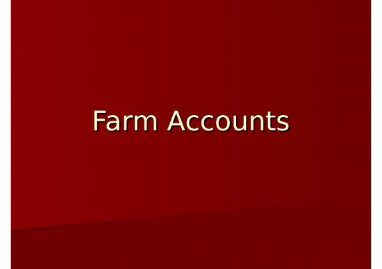 picture Business Spread Sheet 42654 | Farm Accounts
