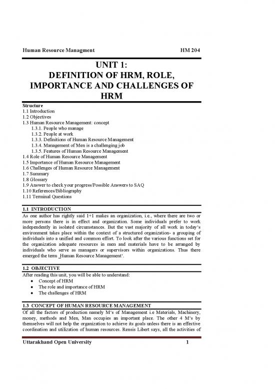 picture_Human Resource Management Pdf 43804 | Hm 204 Human Resource Managment