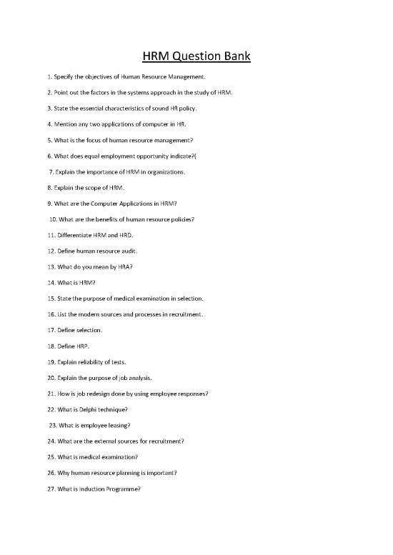 picture Human Resource Management Pdf 43785 | Hrm Btec 913 1