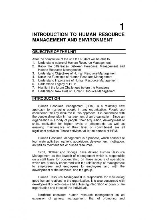 picture Human Resource Management Pdf 43769 | Human Re Management    Com   I