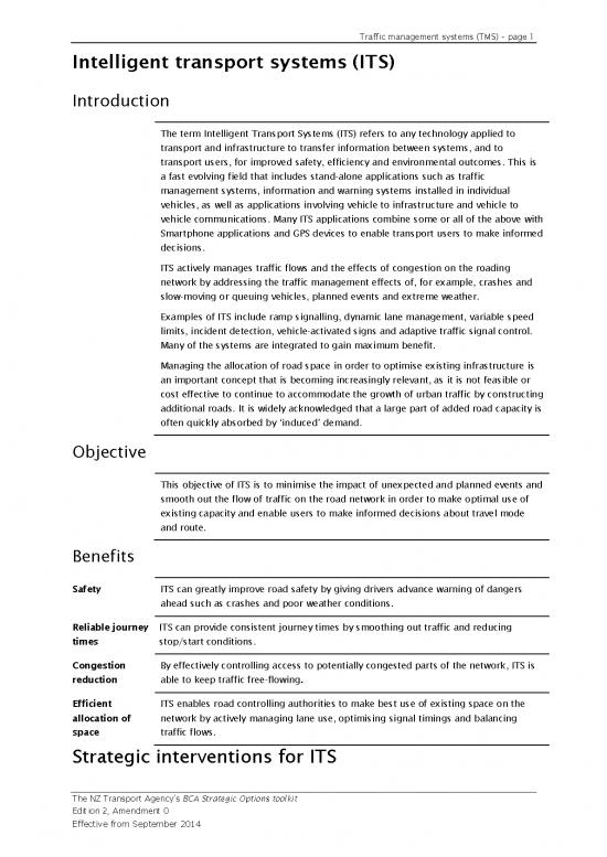 picture Intelligent Transport Systems Pdf 43677 | Intelligent Transport Systems