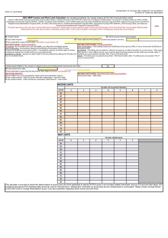 picture Spreadsheet Calculator 43265 | Mhp Income And Rent Limit Calculator