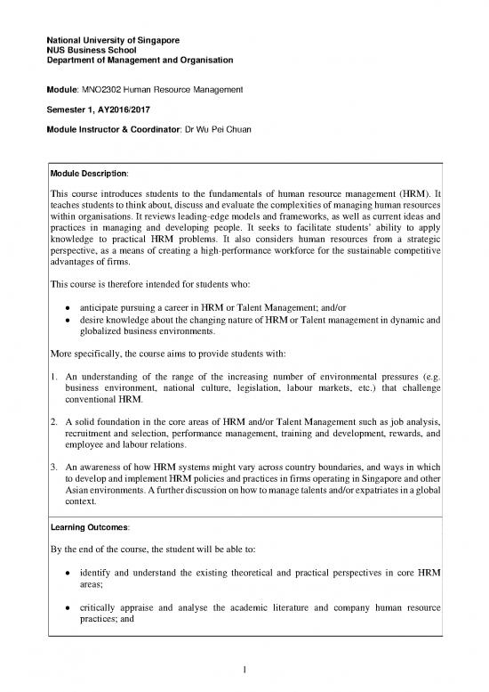 picture1_Human Resource Management Pdf 43791 | Mno2302 Human Resource Management S1ay1617