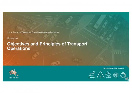 picture Transport Operations Management Pdf 43393 | Module 4 1 Objectives And Principles Transport Operations