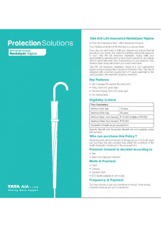 picture Insurance Pdf 43999 | Navkalyan Yojana Brochure14