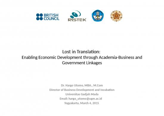 picture Business Spread Sheet 42816 | Parallel B   Dr Hargo Utomo Ugm