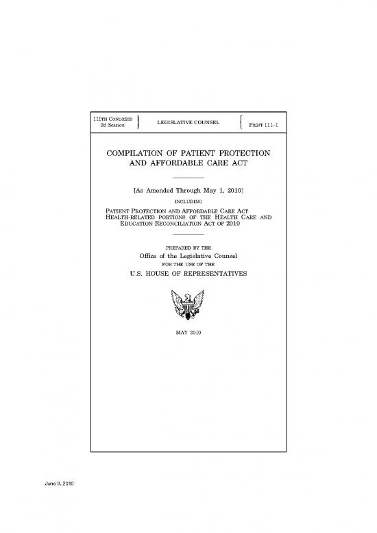 picture Affordable Care Act Pdf 44051 | Ppacacon