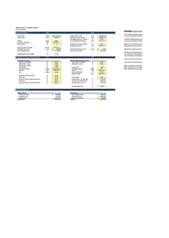 picture Irr Excel Template 43152 | Re 01 07 Industrial Development Part 3 After