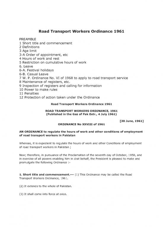 picture1_Road Transport Workers Ordinance 1961