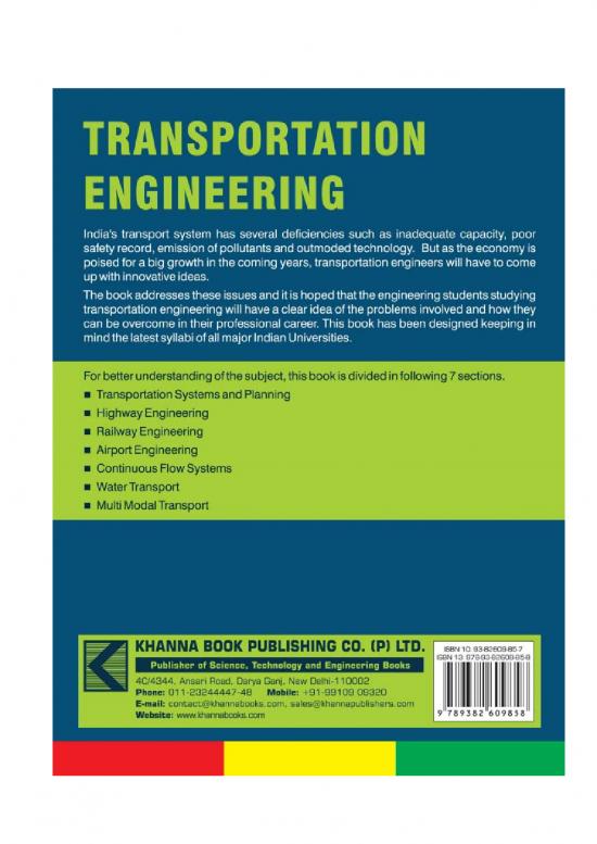 picture Transportation Engineering Pdf 43395 | Traffic Engineering And Transport Planning By Kadiyali Pdf