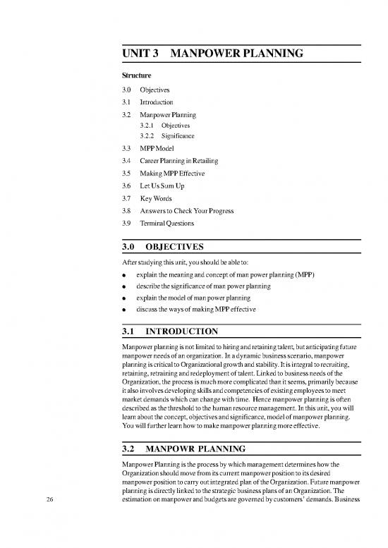 picture1_Manpower Planning Pdf 43907 | Unit 3