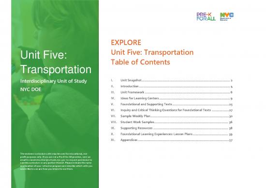 picture Transportation Vocabulary Pdf 43453 | Unit 5 Transportation Explore