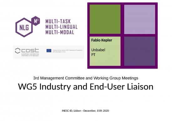 picture Company Presentation Template 42614 | Wg5 Online Mc Meeting 2020 12