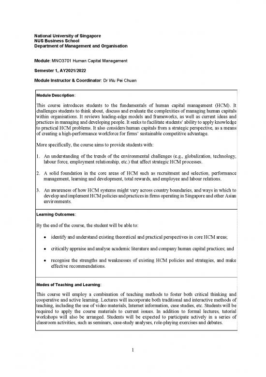 picture1_Human Capital Management Pdf 43784 | Wu Pc Mno3701 Wu Pei Chuan Sem1 Ay21 22