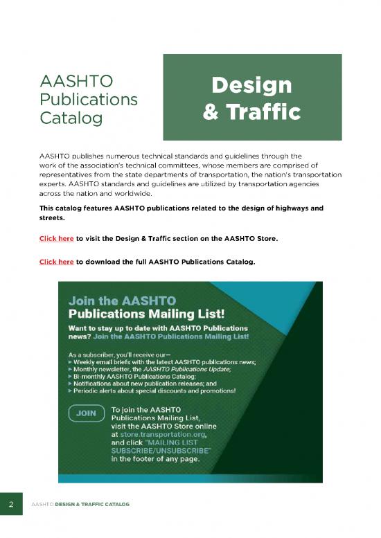 Transportation Book Pdf 43431 Aashto Design Catalog