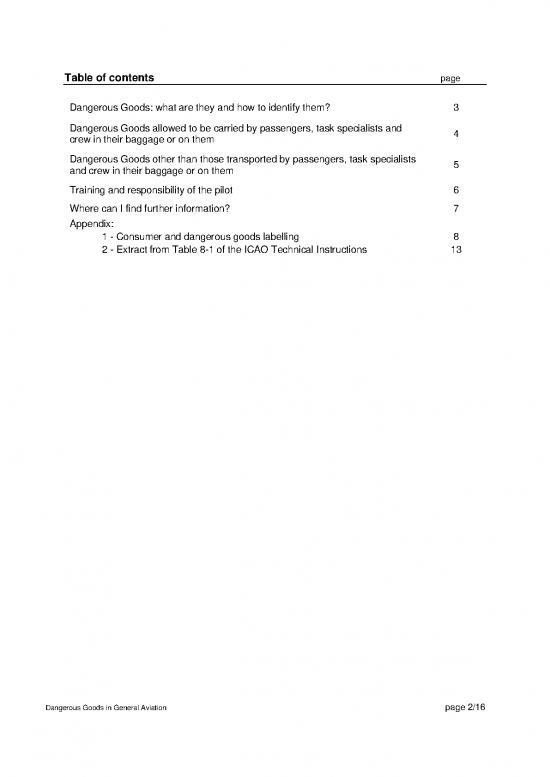 Dangerous Goods Training Pdf 43587 Booklet Dangerous Goods In Ga V2