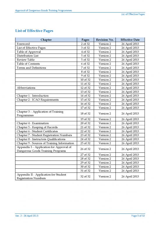 Dangerous Goods Training Pdf 43397 Tp 17 Approval Of Dangerous Goods