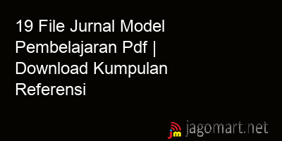 picture 19 File Jurnal Model Pembelajaran Pdf | Download Kumpulan Referensi