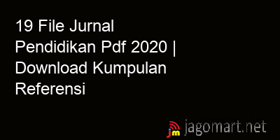 picture 19 File Jurnal Pendidikan Pdf 2020 | Download Kumpulan Referensi