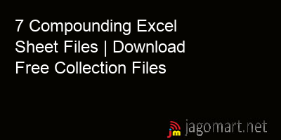 picture 7 Compounding Excel Sheet Files | Download Free Collection Files