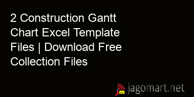 picture 2 Construction Gantt Chart Excel Template Files | Download Free Collection Files