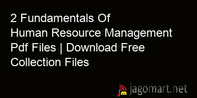 picture 2 Fundamentals Of Human Resource Management Pdf Files | Download Free Collection Files
