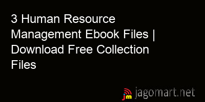 picture 3 Human Resource Management Ebook Files | Download Free Collection Files