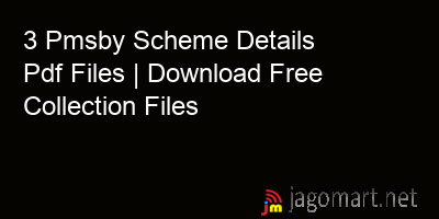 picture 3 Pmsby Scheme Details Pdf Files | Download Free Collection Files