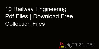 picture 10 Railway Engineering Pdf Files | Download Free Collection Files