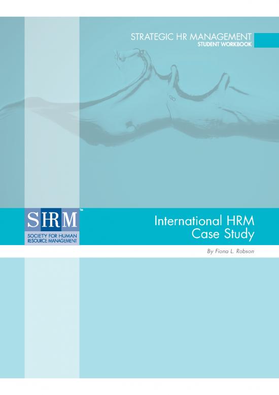 picture1_International Human Resource Management Notes 45560 | 08 0753 Hrm Case Study Sw V3