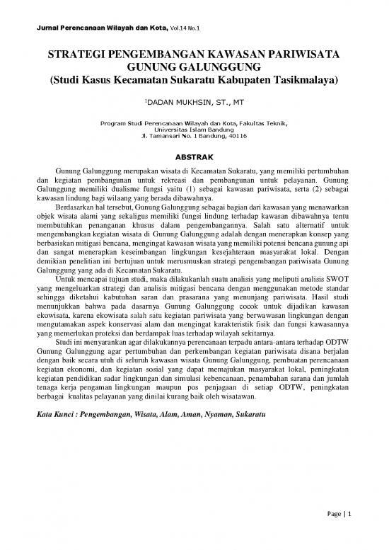 picture1_Jurnal Penelitian Pdf 45891 | 124469 Id Strategi Pengembangan Kawasan Pariwisata