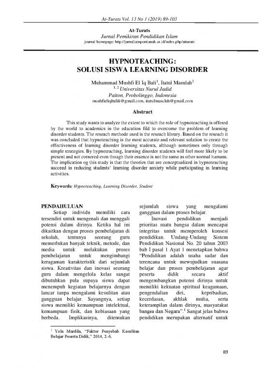 picture_Jurnal Pendidikan Pdf 45875 | 2019 Musfi Hypnoteaching