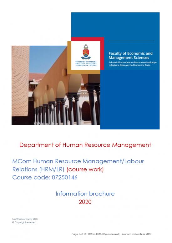 picture_Hr Metrics Pdf 45624 | 2020 Mcom Human Resource Management Labour Relations Information Brochurzp174639
