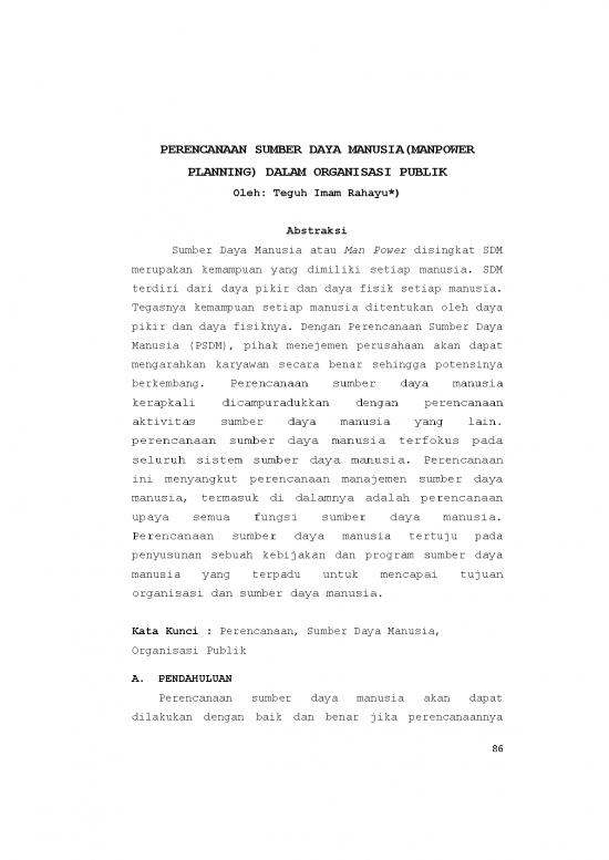 picture1_Organisasi Adalah Pdf 44962 | 218137 Perencanaan Sumber Daya Manusiamanpower