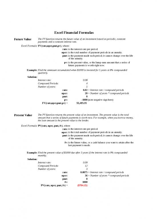 picture Compound Interest Excel Template 46531 | Adcf Tvm And Npv Problem9261652